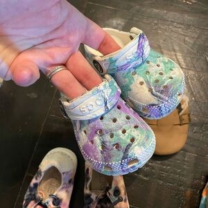Baby size 4 Crocs